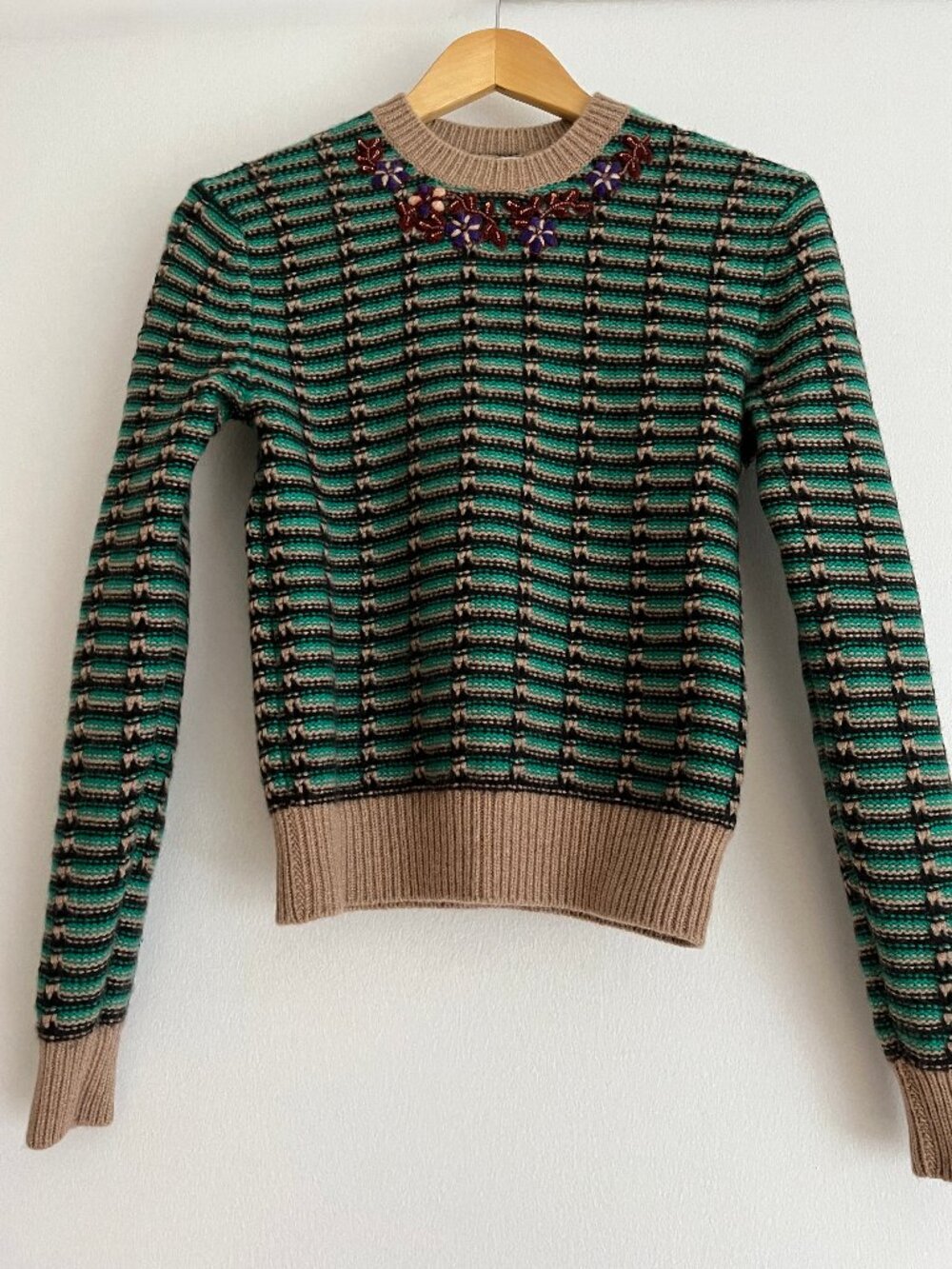 Eric Bompard Paris cashmere and wool sweater